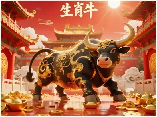 牛就是牛。一个巴掌包你大发财。一句猜：鳞片。猜打一准确生肖,释义最佳词语解释